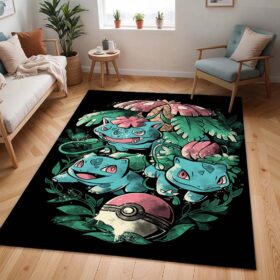 Tapis Pokémon – Bulbizarre – Plante/Poison