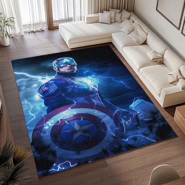 Tapis Captain America – Marteau – Image 2