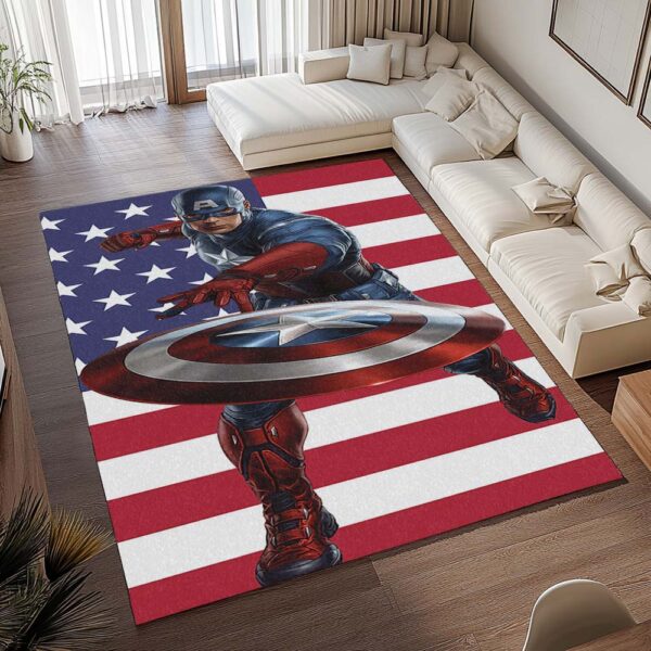 Tapis Captain America – Marvel 01 – Image 2