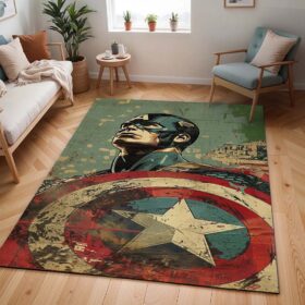 Tapis Captain America – Marvel 08