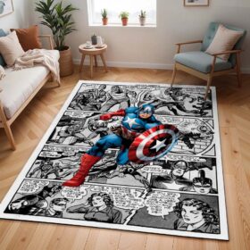 Tapis Captain America – Marvel 09