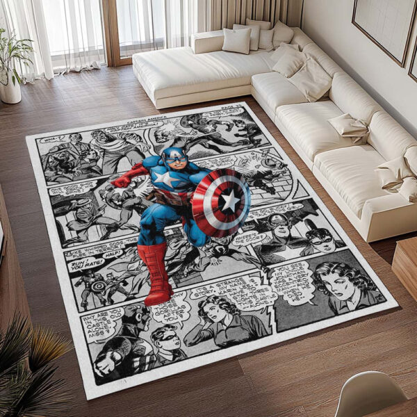 Tapis Captain America – Marvel 09 – Image 2