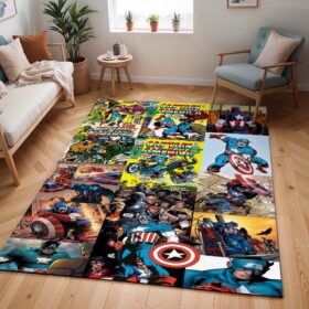 Tapis Captain America – Super-héros