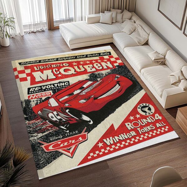 Tapis Cars 95 – Flash McQueen 4 – Image 2