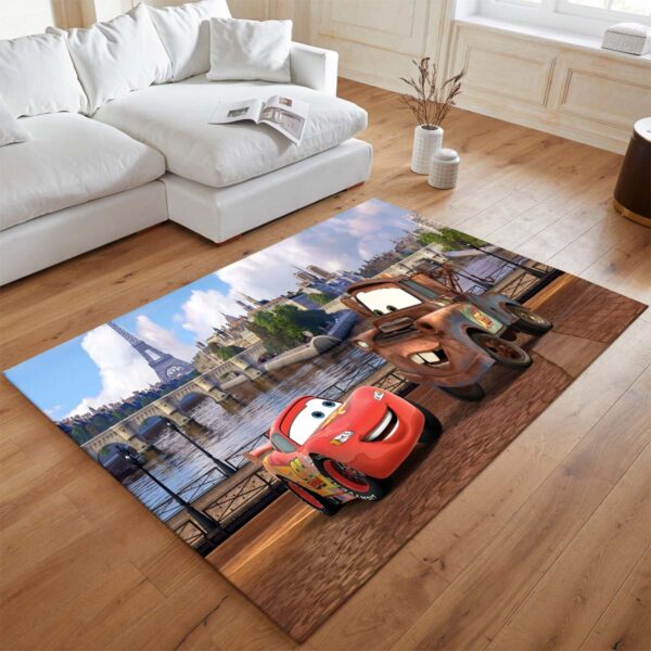 Tapis Cars – Flash McQueen et Martin à Paris – Image 2