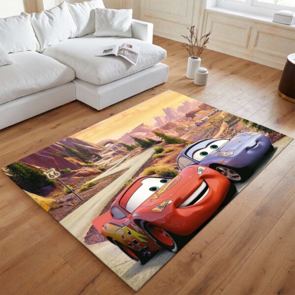 Tapis Cars – Flash McQueen et Sally Carrera 2 – Image 2
