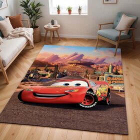 Tapis Cars – Le film – Flash McQueen