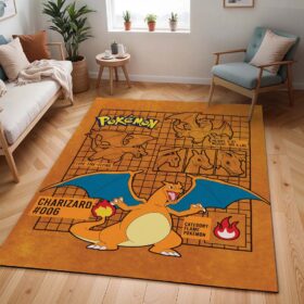 Tapis Pokémon – Dracaufeu 12