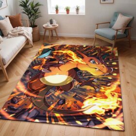 Tapis Pokémon – Dracaufeu 3