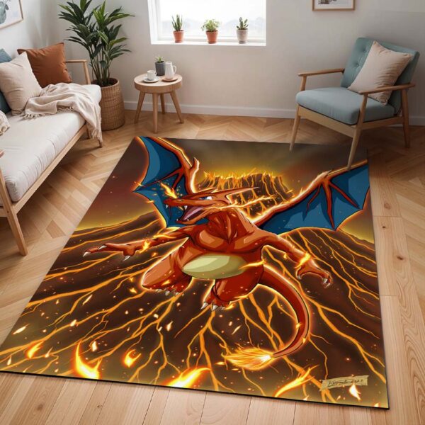 Tapis Pokémon – Dracaufeu 4