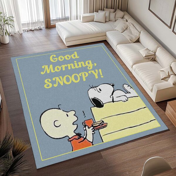 Tapis Peanuts – Charlie Brown et Snoopy 3 – Image 2