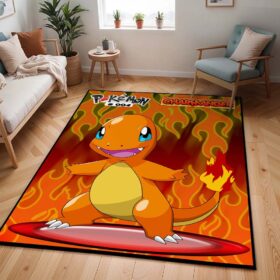 Tapis Pokémon – Salamèche – Type Feu 3