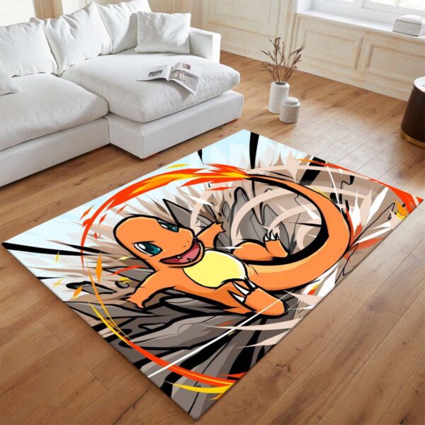 Tapis Salamèche Pokémon Feu – Charmander Fire Pokemon 4 – Image 2