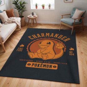 Tapis Pokémon – Salamèche – Type Feu 6