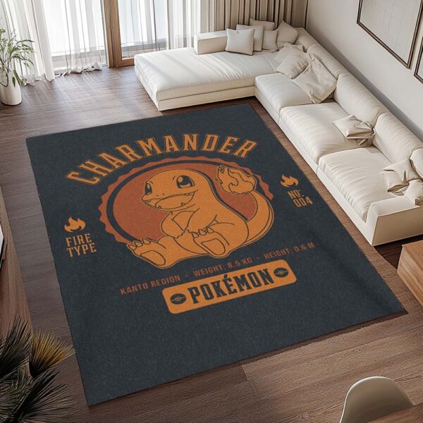 Tapis Pokémon – Salamèche – Type Feu 6 – Image 2