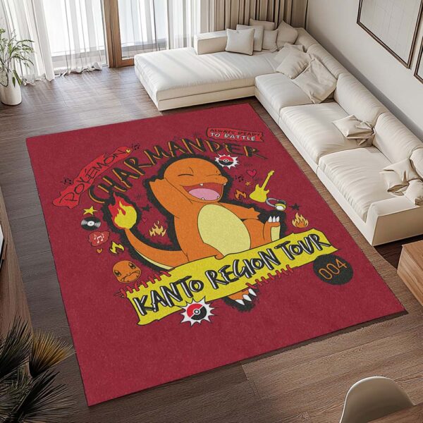 Tapis Pokémon – Salamèche – Type Feu 7 – Image 2