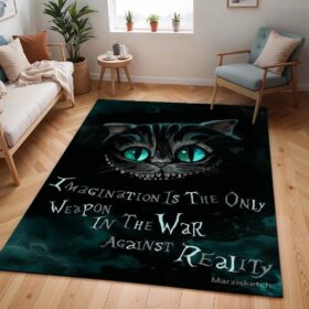 Tapis Alice au pays des merveilles – Chat du Cheshire 03