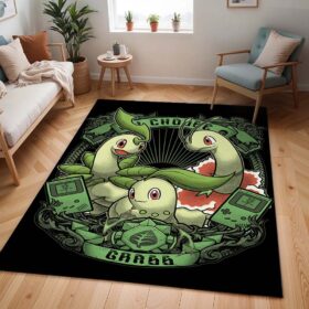 Tapis Pokémon – Germignon – Génération 2 – Type Plante