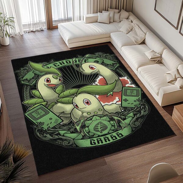 Tapis Pokémon – Germignon – Génération 2 – Type Plante – Image 2