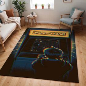 Tapis Pac-Man – Enfant jouant au jeu