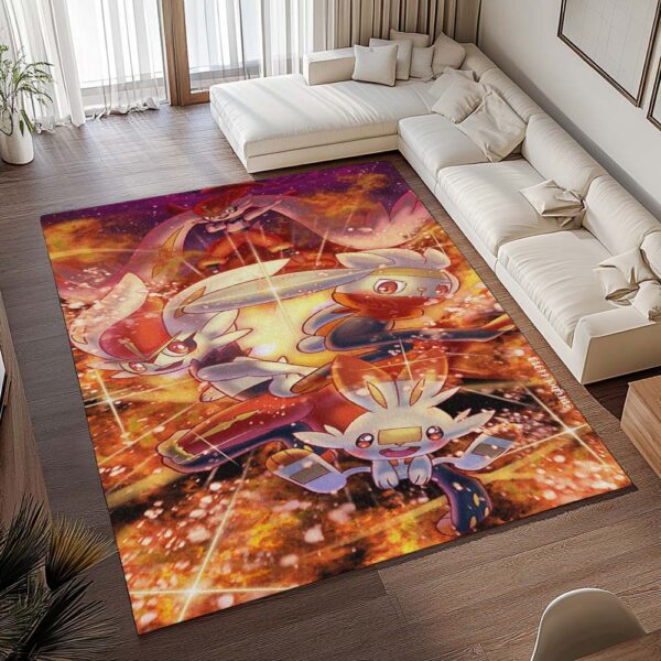 Tapis Pokémon – Pyrobut et Flambino – Image 2