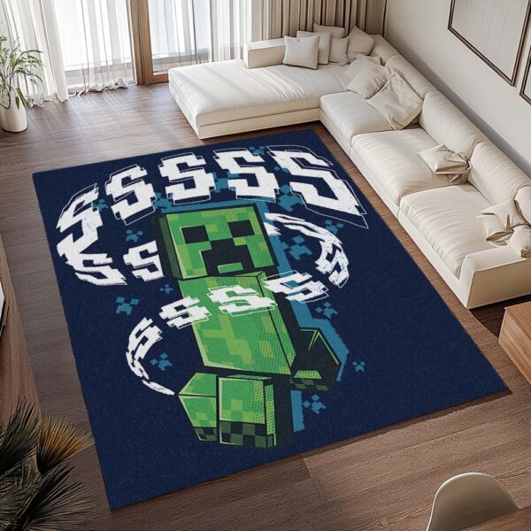 Tapis Minecraft – Creeper dans le jeu 03 – Image 2