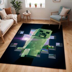 Tapis Minecraft – Creeper dans le jeu