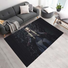 Tapis Daenerys Targaryen sur le Trône de Fer