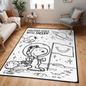 Tapis Snoopy – Découverte de l’espace