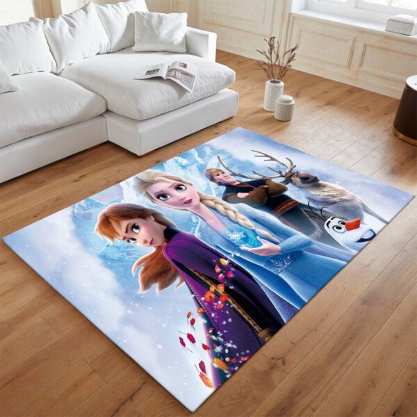 Tapis Disney – La Reine des Neiges – Tous les personnages 1001 – Image 2