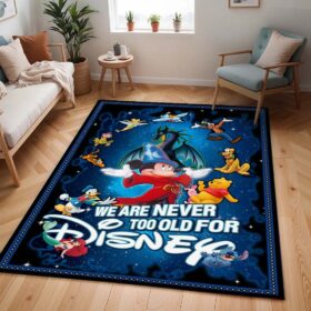 Tapis Disney – Mickey Mouse – Jamais trop vieux pour Disney