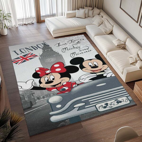 Tapis Disney – Mickey et Minnie à Londres – Image 2