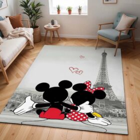 Tapis Disney – Mickey et Minnie à Paris