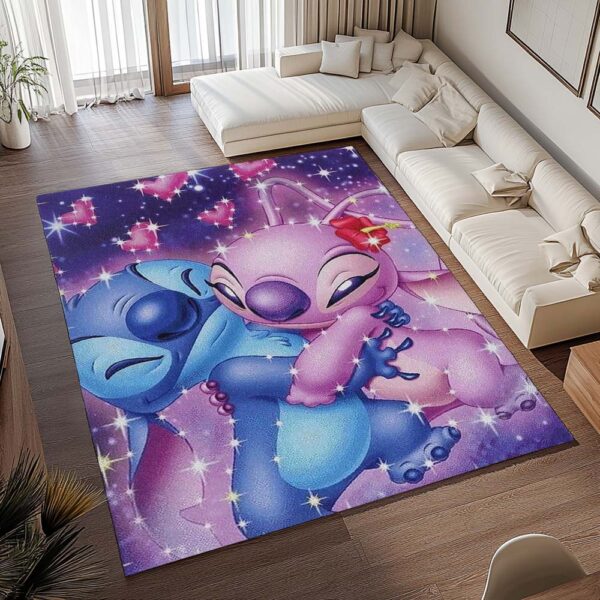 Tapis Disney – Stitch et Angel amoureux – Image 2