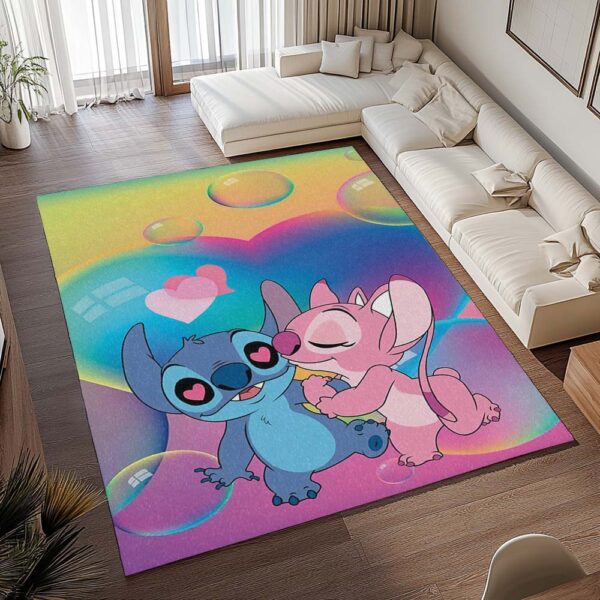 Tapis Disney – Stitch et Angel amoureux 1 – Image 2
