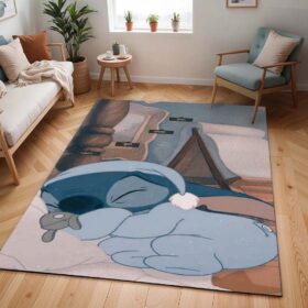 Tapis Disney – Stitch mignon en train de dormir