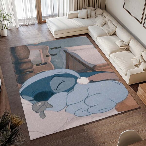 Tapis Disney – Stitch mignon en train de dormir – Image 2