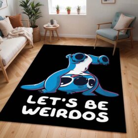 Tapis Disney – Stitch – Soyons bizarres