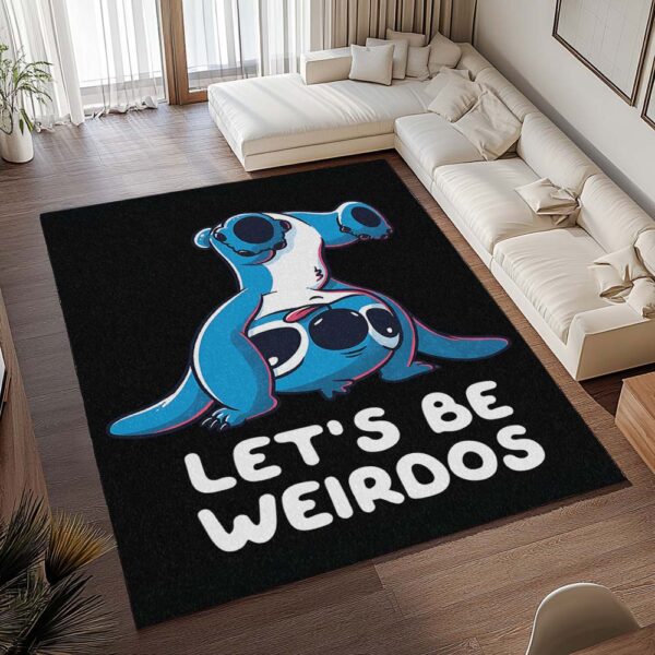 Tapis Disney – Stitch – Soyons bizarres – Image 2