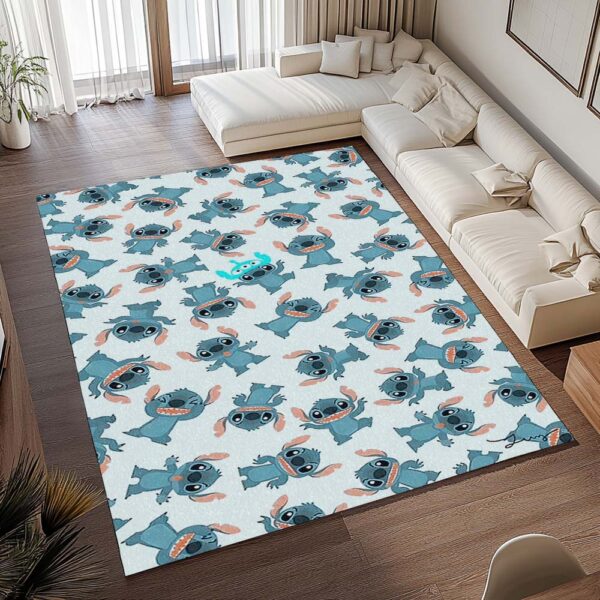 Tapis Disney – Stitch avec chapeau bleu – Image 2