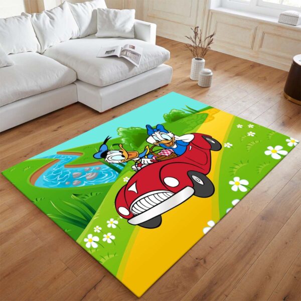 Tapis Donald Duck et Daisy Duck – En voiture & pique-nique – Image 2