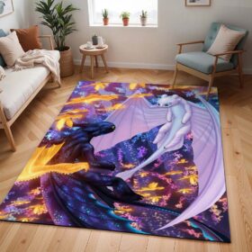 Tapis Dragons – Krokmou et Furie Éclair