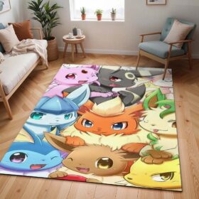 Tapis Pokémon – Évoli – Évolution 4