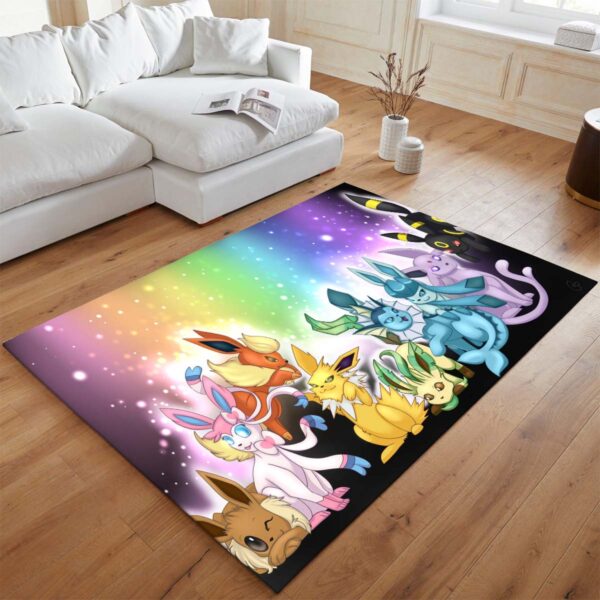 Tapis Évolution d’Évoli Pokémon – Eevee Evolution Pokemon 6 – Image 2