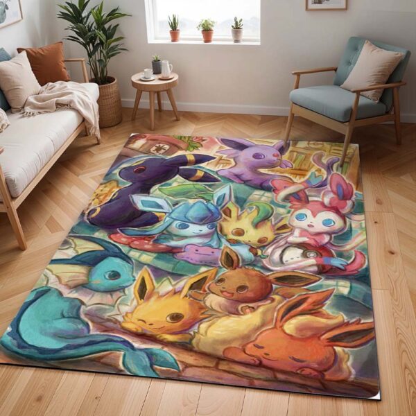 Tapis Pokémon – Évoli – Évolution 7