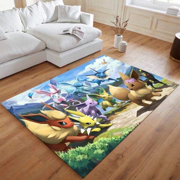 Tapis Évolution d’Évoli Pokémon – Eevee Evolution Pokemon 8 – Image 2