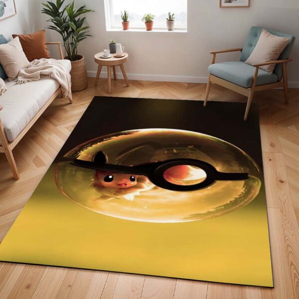 Tapis Pokémon – Pokéball Évoli – Évolution