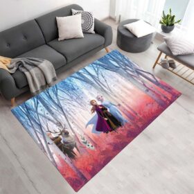 Tapis Elsa et Anna La Reine des Neiges 2