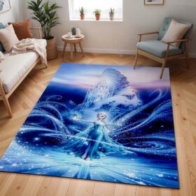 Tapis La Reine des Neiges – Elsa – Princesse Disney 1002