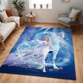 Tapis La Reine des Neiges – Elsa – Princesse Disney 1004